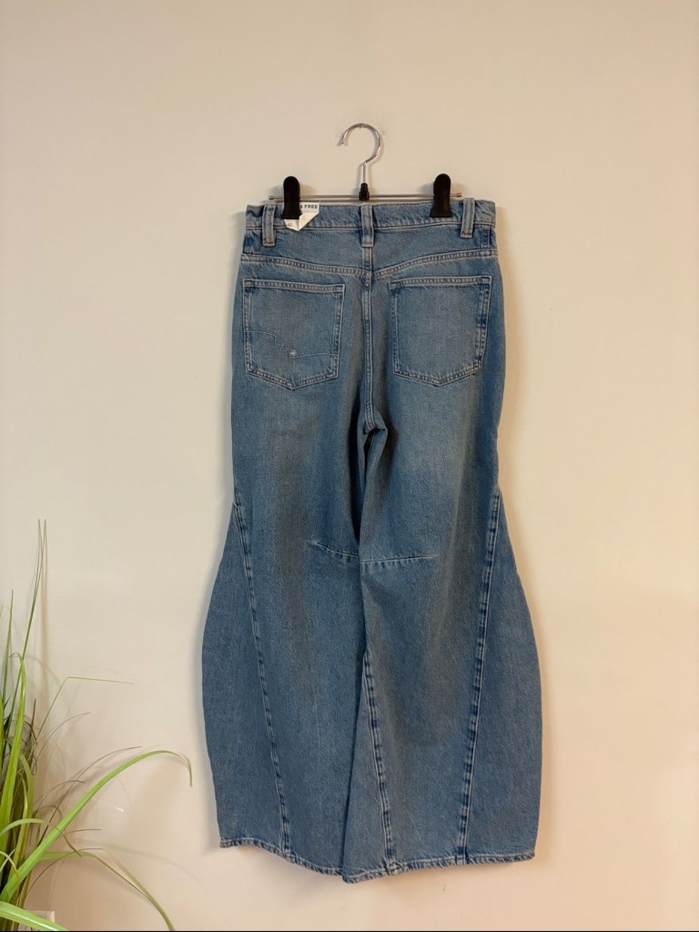 BNWT Free People We The Free Eden High Slouchy Wide Leg Jeans size 25 $148USD - Picture 7 of 10